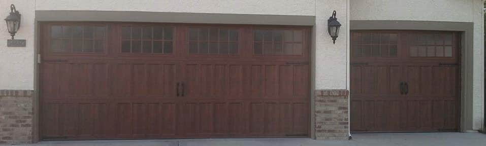 Custom Wood Garage Door Repair